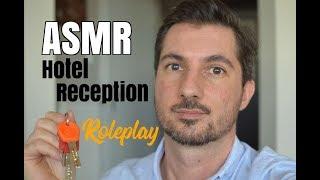 ASMR Roleplay - Hotel Receptionist (Soft speaking/hunsub)