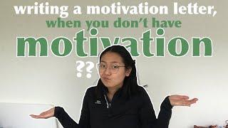 HOW TO WRITE A MOTIVATION LETTER tips & tricks to ace your application