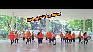 Bringin' The Wow - Line Dance#Demo#upik murbay & student