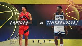 NBA MINNESOTA TIMBERWOLVES  vs  TORONTO RAPTORS NBA 2K25 GAMEPLAY PS5