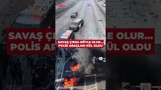 ABD'de Los Angeles sınır protestoları 3'üncü gününde devam ediyor #shorts