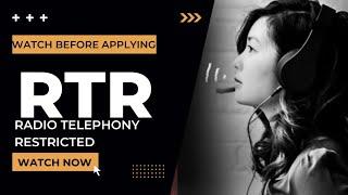 watch this video before applying for RTR (Radiotelephony Restricted ) Examination, Do's & Dont's