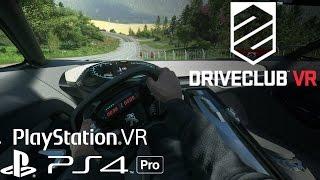 Driveclub VR - PS4 Pro Gameplay Peugeot Onyx @ Norway [1080p 60fps] PS VR