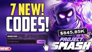 *NEW* ALL WORKING CODES FOR PROJECT SMASH IN OCTOBER 2024 - ROBLOX! PROJECT SMASH CODES - PS CODES