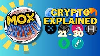 Understand CRYPTOCURRENCY - in a nutshell | MoxCrypto | 10 Coins Part 3