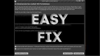 HOW TO *FIX* FORTNITE UE4 CRASH!