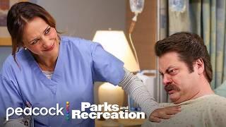Funniest Scenes From The Pawnee Hospital | Parks and Recreation