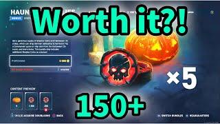 Are the Halloween crates worth it? Opening 150+ crates!