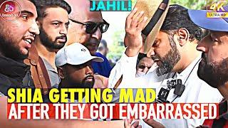 JAHIL! SHIA GONE CRAZY AFTER GOT EMBARRASSED| ADNAN RASHID SPEAKERS CORNER 4K