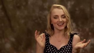 Evanna Lynch sorted on Pottermore| Эванна Линч прошла распределение на Pottermore [rus dub]