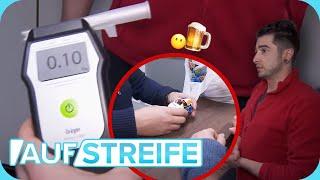 "Hast du gesoffen gestern?" Betrunkener Handwerker am Revier  | Auf Streife | SAT.1