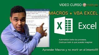 Curso de Macros y VBA Excel. Aprende Macros de Excel sin morir en el intento