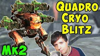 FREEZE! NEW Light Weapon RIME Mk2 on BLITZ - War Robots Gameplay WR