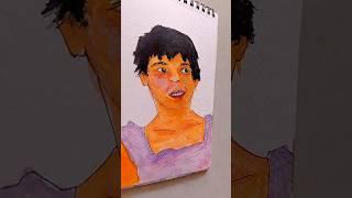 painting a kid's face #art #shorts