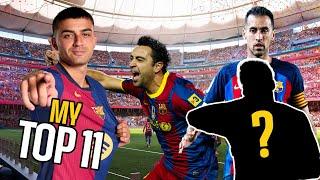PEDRI | MY TOP 11 (ALL-TIME BARÇA LEGENDS) | FC Barcelona 