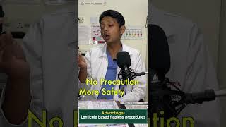 Advanced Flapless Vision Correction for Specs Removal- SILK & SMILE Surgery vs Contoura Vision LASIK