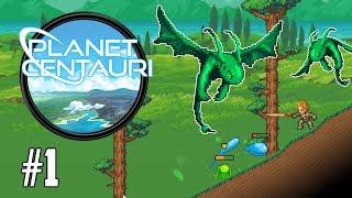 PLANET CENTAURI Let's Play | Part 1 | DRAGONS, SLIMES & CHICKENS?! | PC