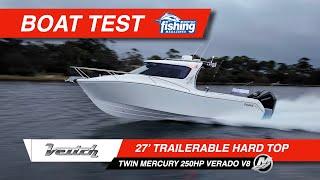 Tested | Veitch 27 with Twin Mercury 250HP Verados and Joystick