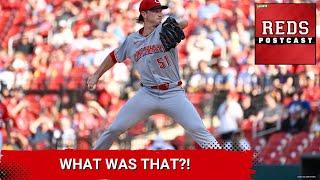 REDS POSTCAST: The Cincinnati Reds POOR Play Costs Them in IMPORTANT Game vs St. Louis Cardinals