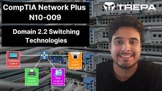 Network Plus N10-009 Full Course | Domain 2.2 Switching Technologies | CompTIA Network+ Free Course