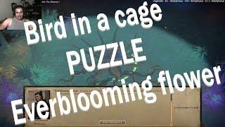 Pathfinder: Kingmaker - Hard mode - Other World PUZZLE - Bird in a cage - Everblooming Flower