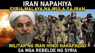 Mga SUNDALO ng IRAN INATRASAN ang mga REBELDE ng SYRIA! IRAN NATAKOT!