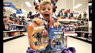 4 Year Old Tydus FORTNITE TOYS REVIEW!!