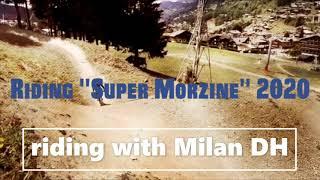 Riding Super Morzine with Milan DH