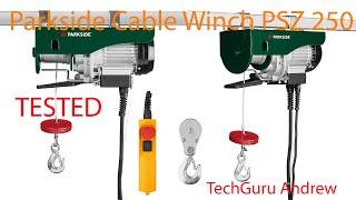 Parkside Cable Winch PSZ 250