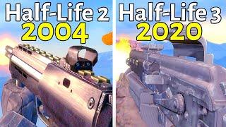 Half-Life 2 vs. Half-Life 2: Episode 3 (MOD) - Weapons Comparison