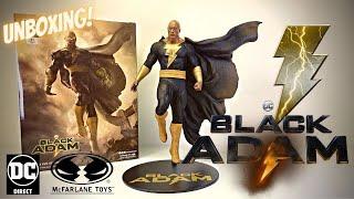 Unboxing Mcfarlane Black Adam Statue | Black Adam | DC | Dwayne Johnson | The Rock