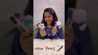 NEW PENS!!!…| Fancy and Cute Pens | Avani’s Life #shorts #ytshorts