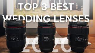 Top 3 Best Wedding Photography Lenses