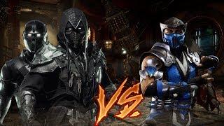 MORTAL KOMBAT 11 - Gameplay   Sub Zero vs Noob Saibot Part 1