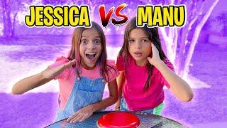 DESAFIO JÉSSICA VS A PRIMA CHATA *quem vai ganhar?(Jessica Sousa e família)