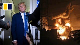 Trump demands Tehran’s ‘unconditional surrender’