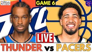 2025 NBA Finals: Oklahoma City Thunder vs Indiana Pacers Game 6 | Live Play-By-Play & Scoreboard