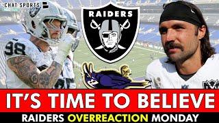 Gardner Minshew CAN Lead LV To The Playoffs! Raiders Rumors & Overreaction Monday After Ravens Game