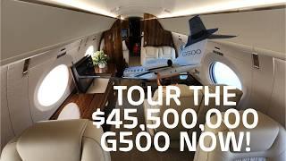 Gulfstream G500 TOUR The Future of Flying NOW