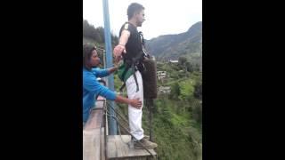 Bungee jumpey accidente brutal