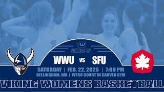 WBB | WWU vs. Simon Fraser (2/22/25, 7 pm)