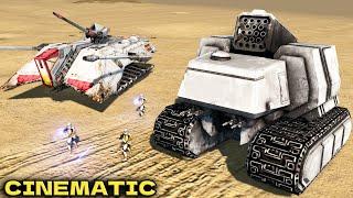 ULTIMATE STAR WARS MOD: Clone Troopers vs CIS Battle Droids | Men of War: Assault Squad 2