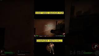 Dont Need Smoker for Charger Instakill - Left 4 Dead 2  #shorts #short #l4d2versus #l4d2 #l4d