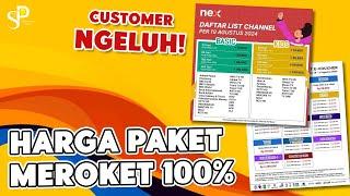 Harga Paket Basic Di Nexparabola Meroket Hingga 100% | Kenapa Semua Provider Parabola Naik Harganya?