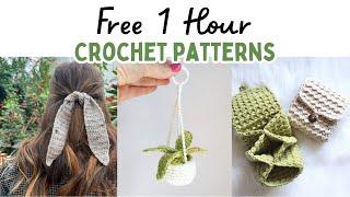 30 Free 1 Hour Crochet Patterns | Quick & Easy Crochet Patterns #crochet #crochetpatterns