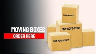 CARDBOARD MOVING BOXES  - CHEAP MOVING BOXES