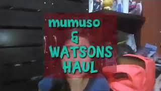 Mumuso and watsons haul | yanahaul!