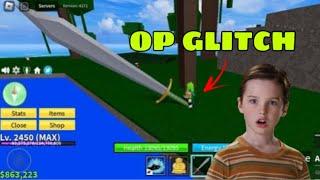 How to have A Big Sword Glitch Mobile in Blox Fruit