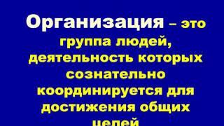 Основы менеджмента