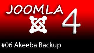 Akeeba Backup installieren und konfigurieren - Homepage erstellen mit Joomla!4 - Tutorialgarage.com